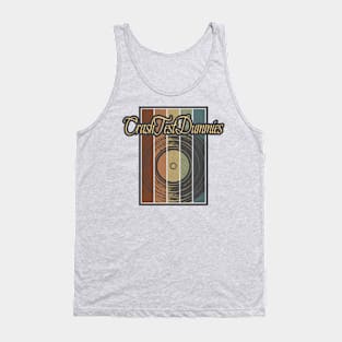 Crash Test Dummies Vynil Silhouette Tank Top